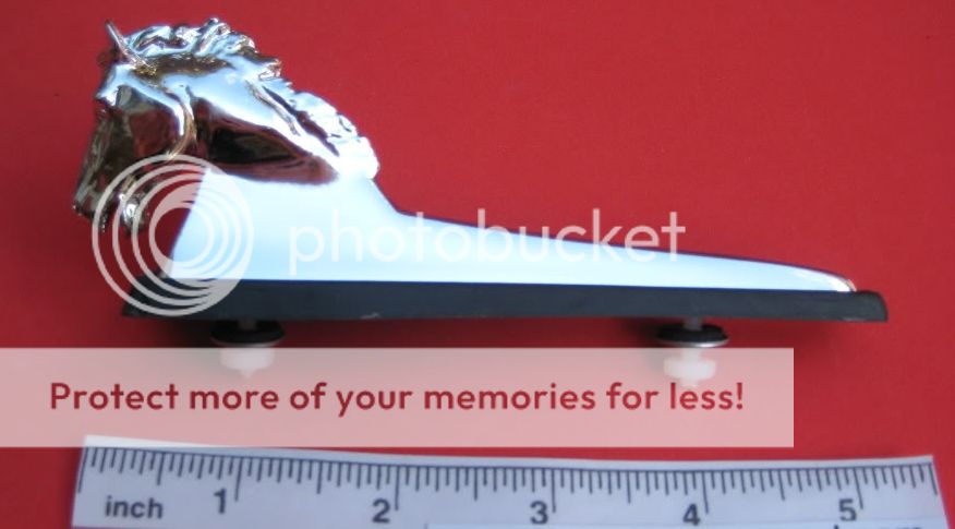 Chrome Wheel Horse Hood Ornament Photo by GlenJeri | Photobucket